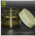 100g green empty cosmetic glass jar